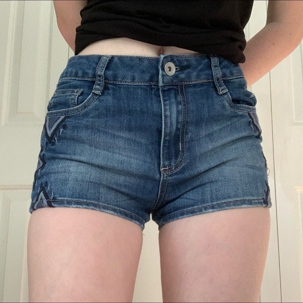 Dollhouse Blue Jean Shorts